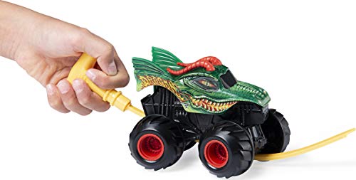 Monster Jam Vehículo Oficial Dragon Spin Rippers Monster Truck, Escala 1:43 Ripcord