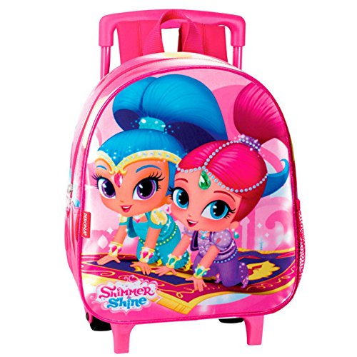 Montichelvo, Shimmer and Shine Mochila Infantil, 28 cm, Rosa