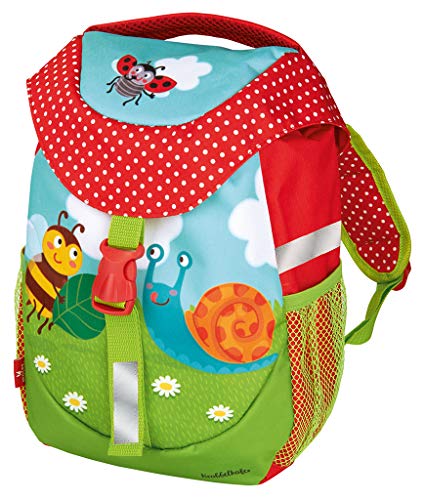 Moses 16112 - Mochila infantil con correa para el pecho, 30 cm, multicolor