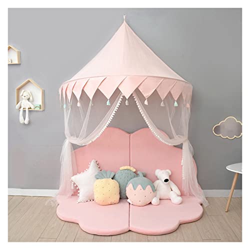 Mosquitera para cama de bebé, cortinas de toldo de princesa diez tipi para niños, red de cama de bebé, toldo de princesa para niños