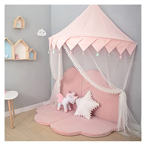 Mosquitera para cama de bebé, cortinas de toldo de princesa diez tipi para niños, red de cama de bebé, toldo de princesa para niños