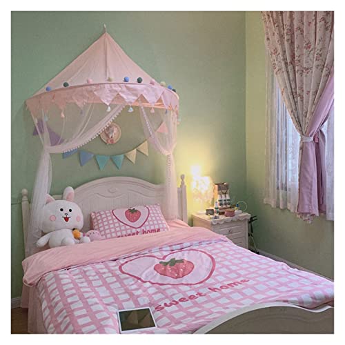 Mosquitera para cama de bebé, cortinas de toldo de princesa diez tipi para niños, red de cama de bebé, toldo de princesa para niños