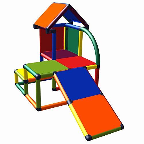 move and stic Mila - Casa de Juegos con tutela para niños pequeños para habitación de Juegos o habitación de Juegos, Tan Adecuada como en el jardín