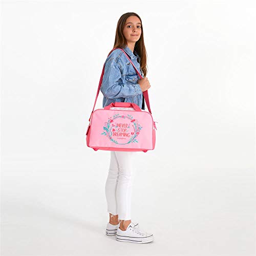 Movom Never Stop Bolsa de Viaje Rosa 45x26x20 cms Poliéster 23.4L