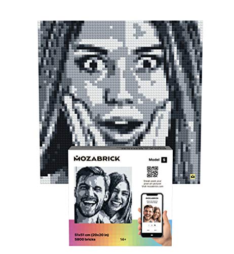 MOZABRICK Juego de construcción de fotos model S Transforma cualquier imagen en un mosaico de arte usando nuestro constructor