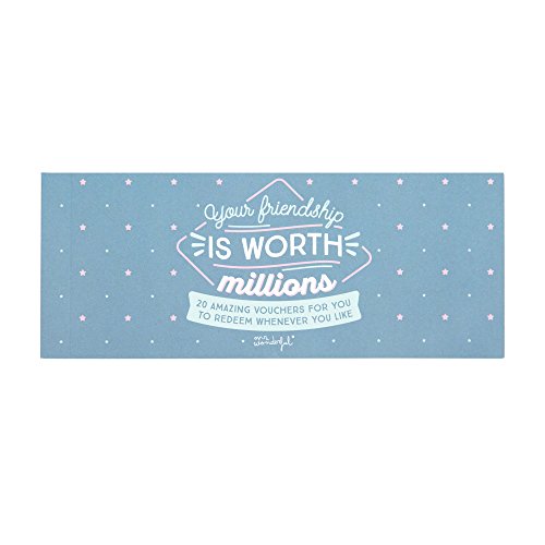 Mr. Wonderful Vouchers for a friend "Your friendship is worth millions"