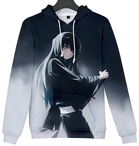 Mujeres Demon Slayer Manga Sudadera Con Capucha 3D Impreso Moda Casual Cosplay Sudaderas Anime Kamado Nezuko Sudadera Deportiva Sudaderas Talla XXS-4XL