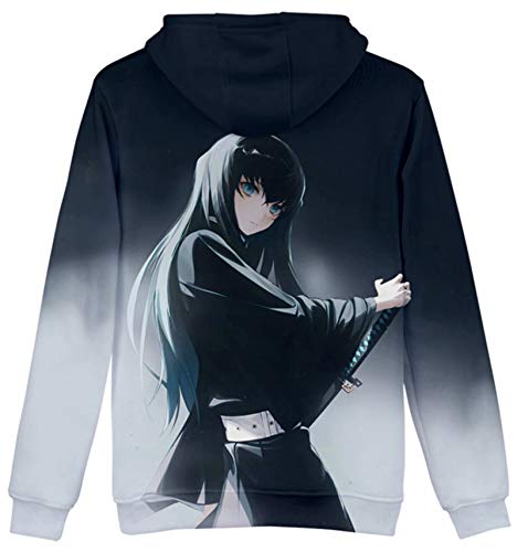 Mujeres Demon Slayer Manga Sudadera Con Capucha 3D Impreso Moda Casual Cosplay Sudaderas Anime Kamado Nezuko Sudadera Deportiva Sudaderas Talla XXS-4XL