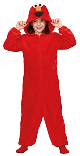 My Other Me Desconocido Disfraz de Pijama Elmo para niño talla 7-9 AÑOS