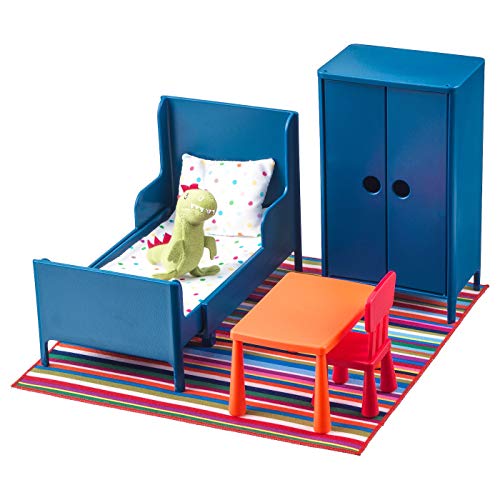 My Stylo Collection Muebles de muñeca para dormitorio, tamaño montado: longitud: 32 cm, ancho: 21 cm, altura: 17 cm