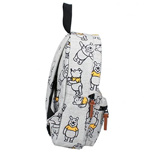 mybagstory - Mochila - Winnie the Pooh - Disney - Niño - Escuela - Primaria - Maternelle - Guardería - Guardería - Mochila unisex - Talla 31 cm - Tirantes ajustables