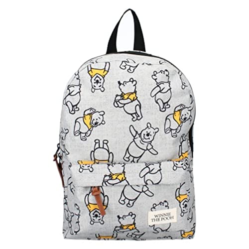 mybagstory - Mochila - Winnie the Pooh - Disney - Niño - Escuela - Primaria - Maternelle - Guardería - Guardería - Mochila unisex - Talla 33 cm - Tirantes ajustables