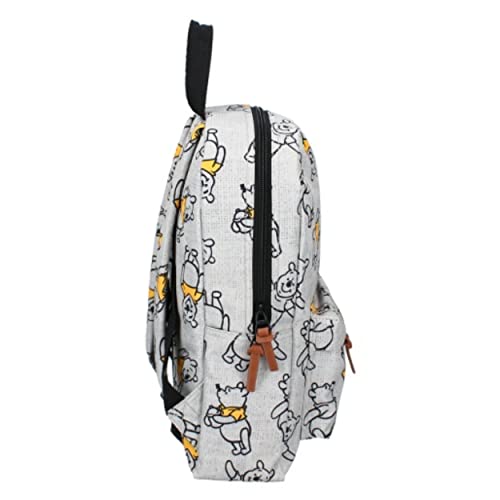 mybagstory - Mochila - Winnie the Pooh - Disney - Niño - Escuela - Primaria - Maternelle - Guardería - Guardería - Mochila unisex - Talla 33 cm - Tirantes ajustables