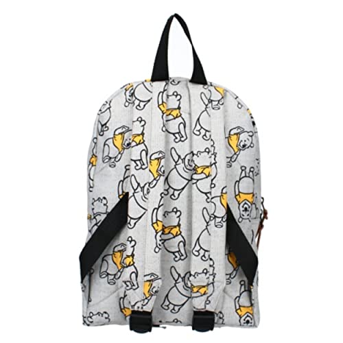 mybagstory - Mochila - Winnie the Pooh - Disney - Niño - Escuela - Primaria - Maternelle - Guardería - Guardería - Mochila unisex - Talla 33 cm - Tirantes ajustables