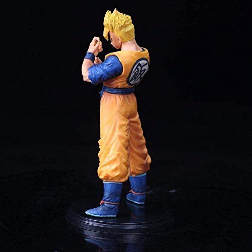 MYXFASITA Navidad muñecas Anime Dragon Ball Z Son Gohan Adulto Futuro héroe Goku Padre Batalla edición 21 cm Figura de acción Coleccionable ODK07