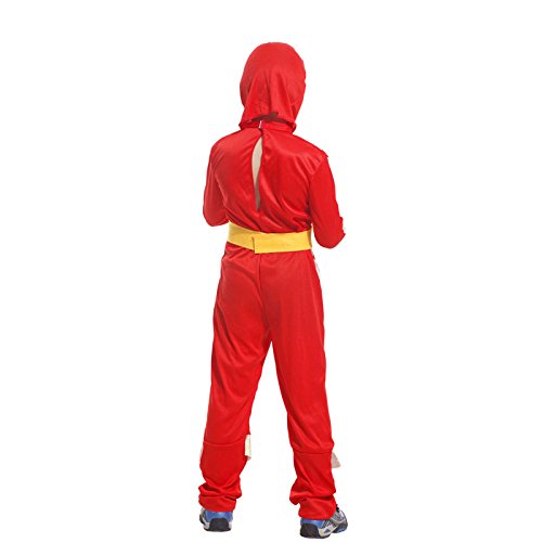 N / A Cosplay Halloween Novedad Regalo Disfraz para niños Disfraz de Anime Disfraz de Ninja Navidad Navidad Florista Body Height:135-150cm