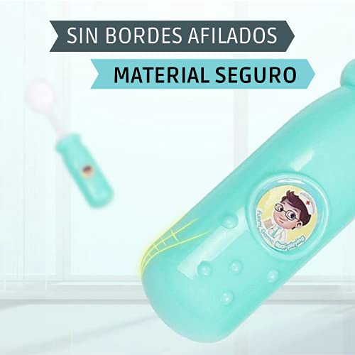 N Naturly Juguete De Dentista con 14 Piezas Odontológicas | Juego de rol Niños con Accesorios De Dentista para Disfrutar al Completo en Fiestas, Cumpleaños, Navidad y Casa