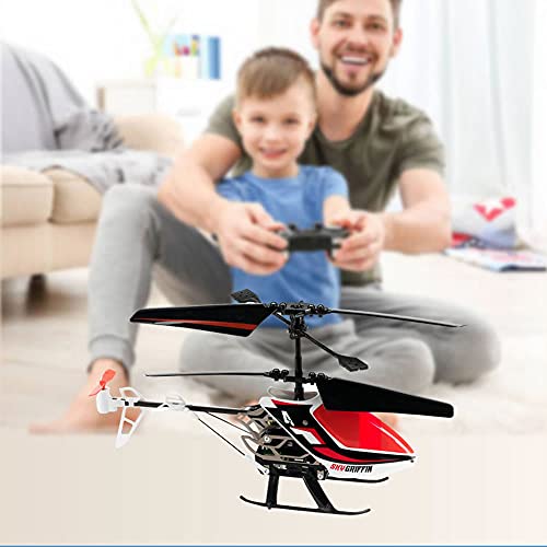 NAMFZX Aviones teledirigidos Niños Eléctrico Batería de Larga duración Helicóptero RC Inducción Combat Drone Aviones Niños Juguete Volador Favorito Protección automática de Apagado