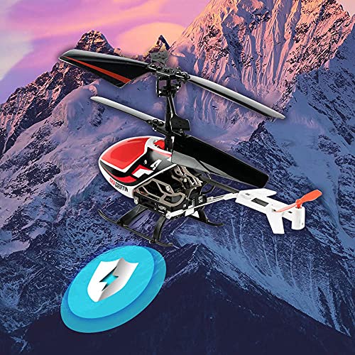 NAMFZX Aviones teledirigidos Niños Eléctrico Batería de Larga duración Helicóptero RC Inducción Combat Drone Aviones Niños Juguete Volador Favorito Protección automática de Apagado