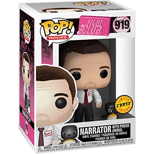 Narrator with Powe r Animal (Chase): Funk o Pop! Movies Vinyl Figure Bundle with 1 Compatible 'ToysDiva' Graphic Protector (919 - 47165 - B)