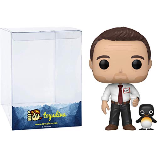 Narrator with Powe r Animal (Chase): Funk o Pop! Movies Vinyl Figure Bundle with 1 Compatible 'ToysDiva' Graphic Protector (919 - 47165 - B)