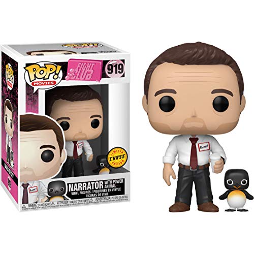 Narrator with Powe r Animal (Chase): Funk o Pop! Movies Vinyl Figure Bundle with 1 Compatible 'ToysDiva' Graphic Protector (919 - 47165 - B)