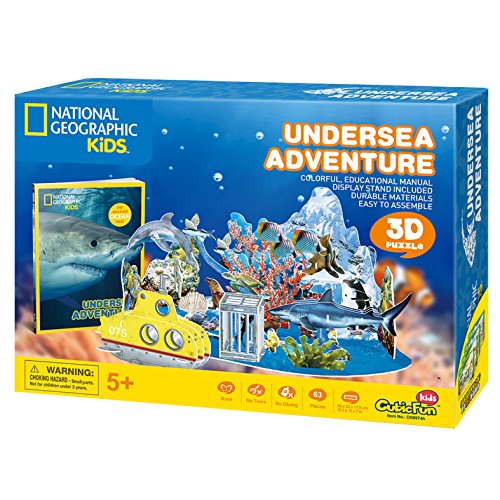 National Geographic – Aventura submarina – Puzzle 3D