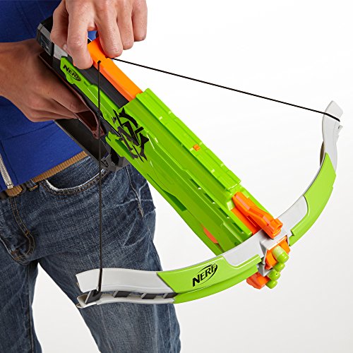 Nerf - Arco con Dardos Crossfire Bow Zombie (Hasbro A6558E24)