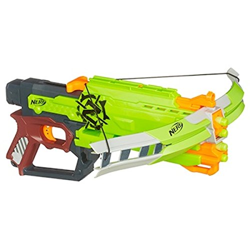 Nerf - Arco con Dardos Crossfire Bow Zombie (Hasbro A6558E24)