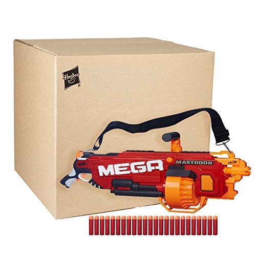 Nerf-N-Strike Mega Mastodon Juguete Blaster, Color no aplicable, (Unset) (Hasbro-Import B5575F06)