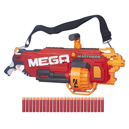 Nerf-N-Strike Mega Mastodon Juguete Blaster, Color no aplicable, (Unset) (Hasbro-Import B5575F06)