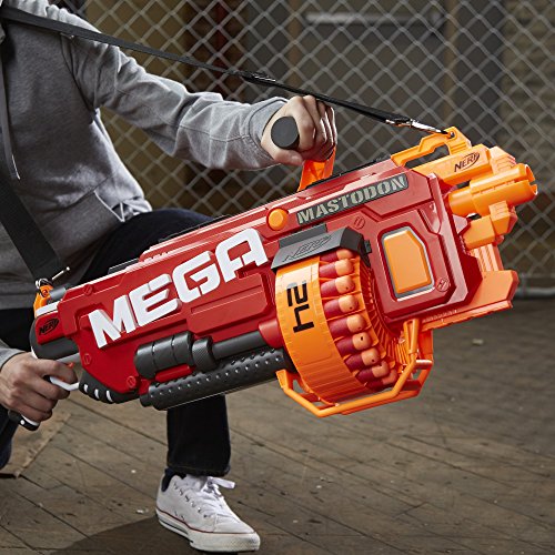 Nerf-N-Strike Mega Mastodon Juguete Blaster, Color no aplicable, (Unset) (Hasbro-Import B5575F06)