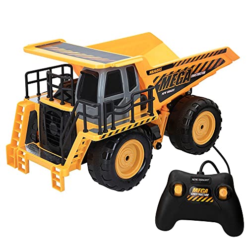 New Bright - Camión teledirigido niños 3 años Mega Dump Truck New Bright (46577)