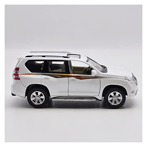 NHDTM Kit Juguetes Coches Metal Resistente Diecast 1/32 para Toyota Land Cruiser Prado Aleación Modelo De Coche Escena Pantalla Regalo Coche De Juguete Maravilloso Regalo (Color : A)