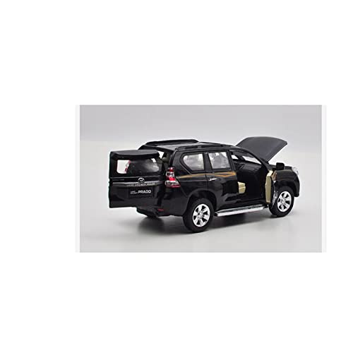 NHDTM Kit Juguetes Coches Metal Resistente Diecast 1/32 para Toyota Land Cruiser Prado Aleación Modelo De Coche Escena Pantalla Regalo Coche De Juguete Maravilloso Regalo (Color : A)