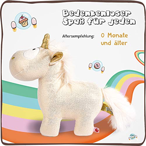 NICI- Theodor & Friends Estrella fugaz Peluche, Color dorado (43725)