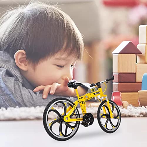 Nikule Finger Bike Mini Bike Toys, Dirt Bike Juguetes para niños, Deportes Extremos Bicicleta Cool Miniaturas Juguetes Decoraciones para Mesa Dormitorio Oficina en casa