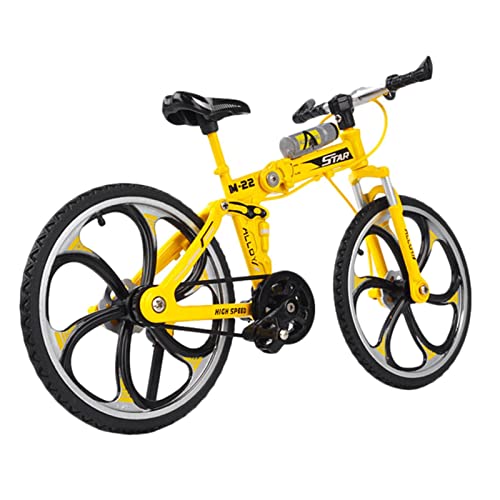 Nikule Finger Bike Mini Bike Toys, Dirt Bike Juguetes para niños, Deportes Extremos Bicicleta Cool Miniaturas Juguetes Decoraciones para Mesa Dormitorio Oficina en casa