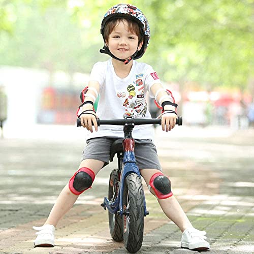 Niños Bicycle12 Pulgadas Scooter 2-3-6 años sin Pedales Scooter de Patinaje Infantil Scooter niños (Color : Pink)