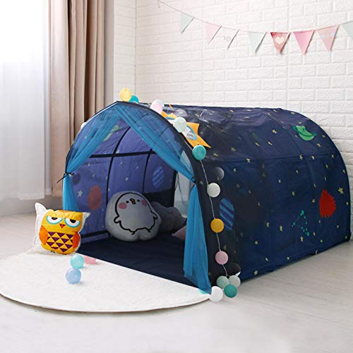 Niños Cama Tienda Juego Casa Canopy Niños Sueño Tiendas Playhouse Espacio Privacidad Bebé Hogar Tienda Niño Niña Casa Túnel Casa Caja Seguro