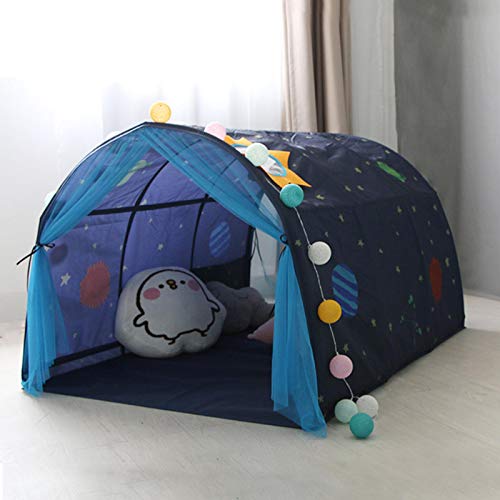 Niños Cama Tienda Juego Casa Canopy Niños Sueño Tiendas Playhouse Espacio Privacidad Bebé Hogar Tienda Niño Niña Casa Túnel Casa Caja Seguro