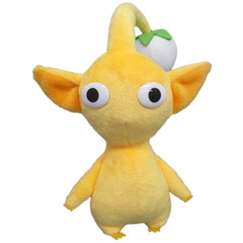 Nintendo Peluche de Pikmin amarillo de 17 cm, juguete oficial con licencia San-Ei