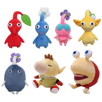 Nintendo Peluche rojo Pikmin 18cm - Peluche oficial San-Ei licenciado