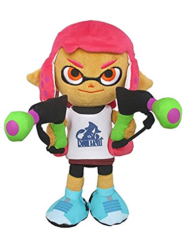 Nintendo Splatoon 2 Female Inkling - Peluche oficial San-Ei - Niña