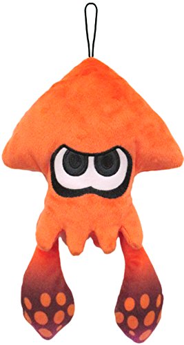 Nintendo Splatoon 9" Orange Inkling Squid Plush