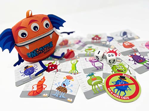 North Star Games Monster - Juego de Cartas de Monster Star Monster, Color Naranja