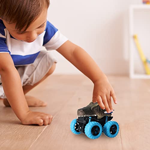 NRRN Dinosaurio Pull Back Coches, juguetes de coche juguetes de dinosaurio para niños, niños, monstruos, vehículos de Dino pull-back para niños de 3,4,5,6 años