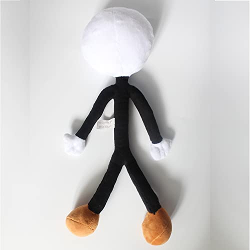 NXNX 36cm / 14.2in Stickman Plush Toy, Cute Cartoon Stickman Plushie - Friday Plush Stickman Peluches para fanáticos de los Juegos y Regalos (PC 1)