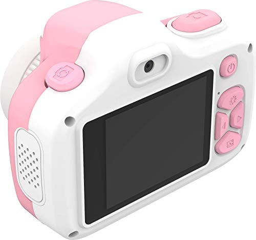 Oaxis- Comansi Cámara Digital para niños, Color Rosa (MFFC2003SA-PK01)