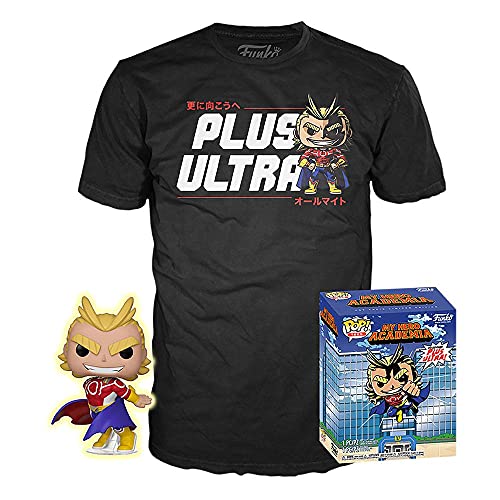 Op & tee my hero academia all might funko + camiseta talla l ut - 56664l